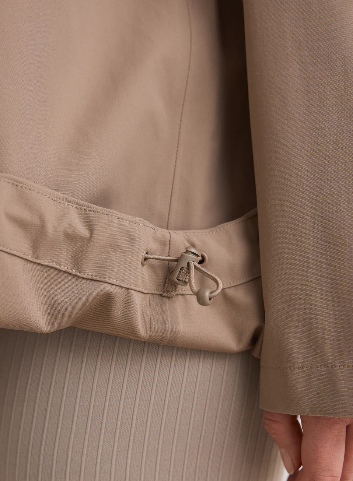 Espresso Waterproof Oversized Anorak - Image 5