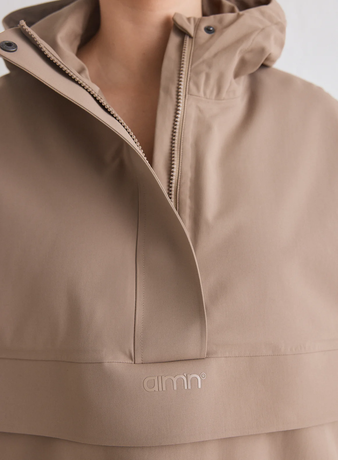 Espresso Waterproof Oversized Anorak - Image 6