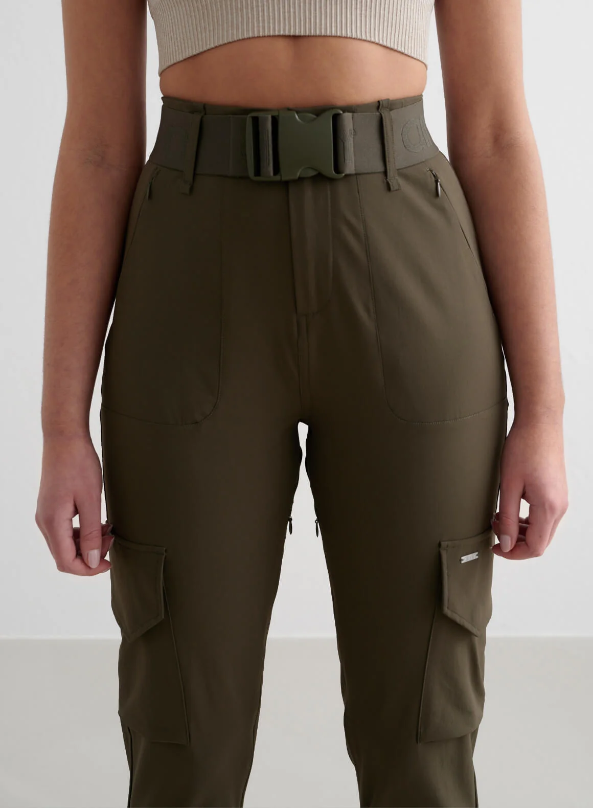Khaki Cargo Pants - Image 3