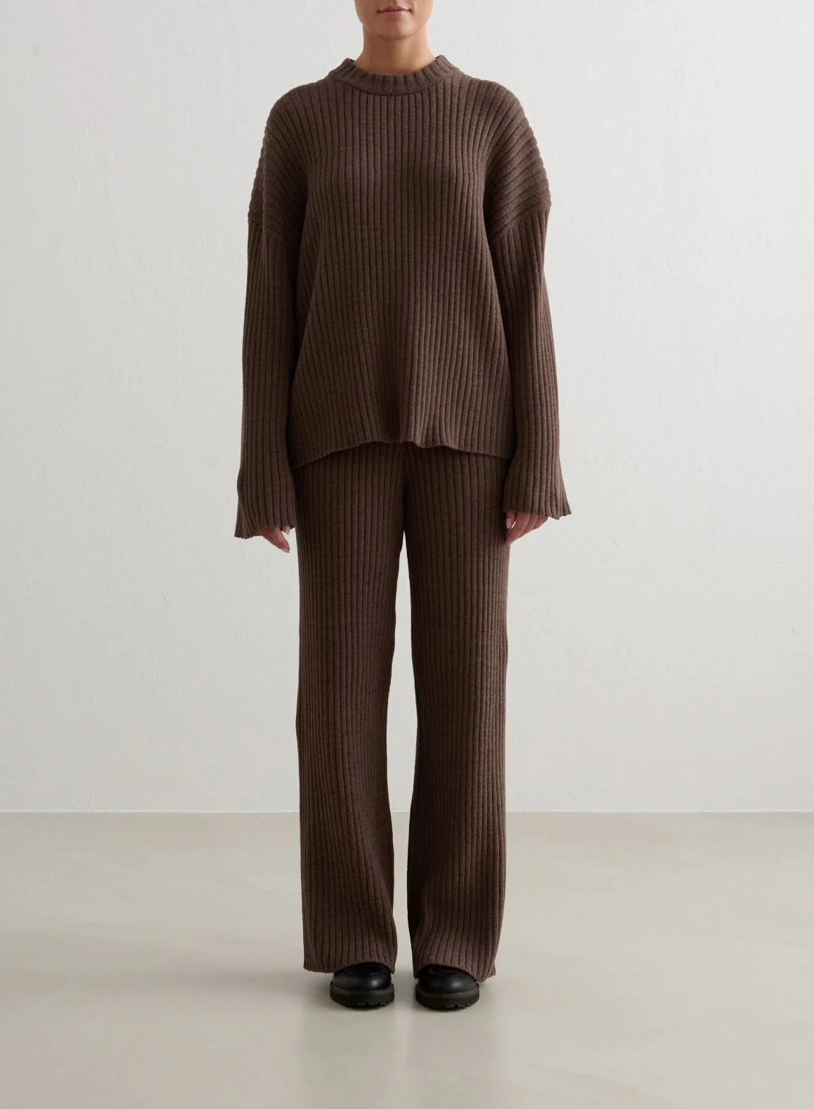 Macchiato Rib Knit Pants - Image 2