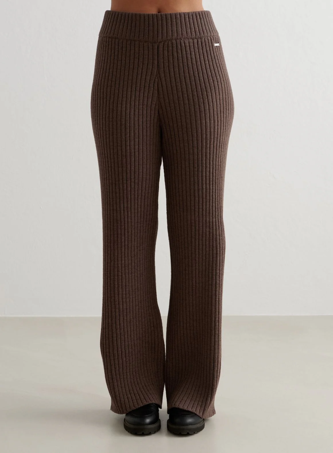 Macchiato Rib Knit Pants - Image 4
