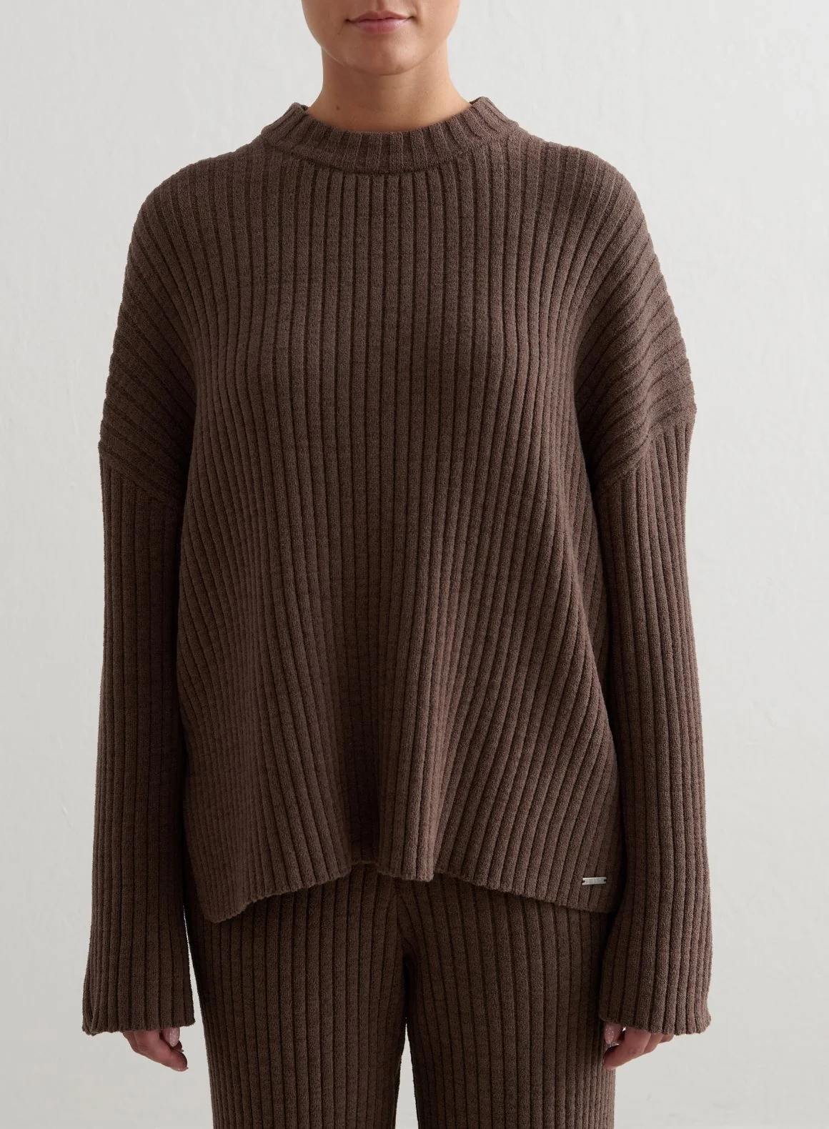 Macchiato Rib Knit Sweater - Image 2
