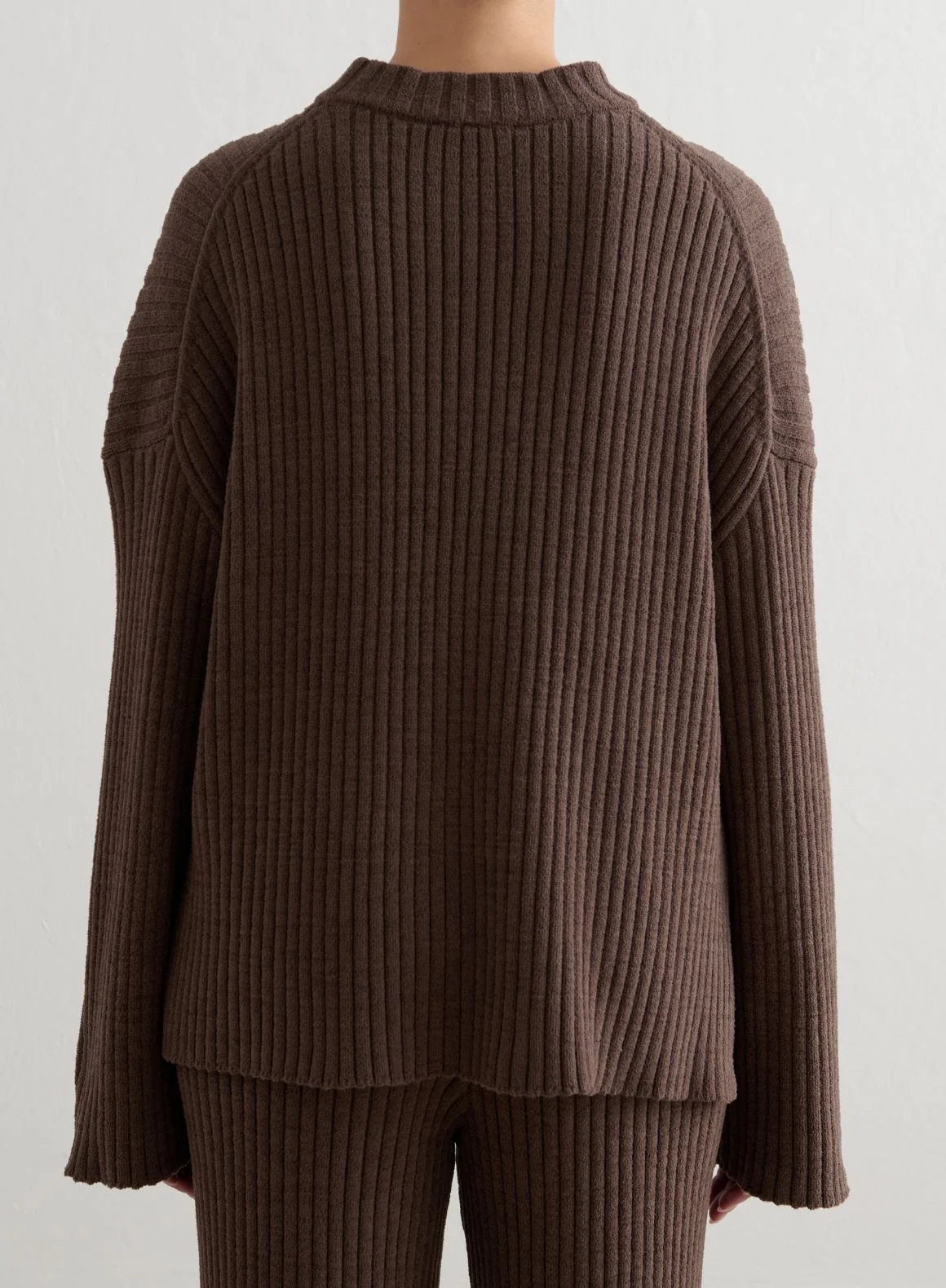 Macchiato Rib Knit Sweater - Image 3