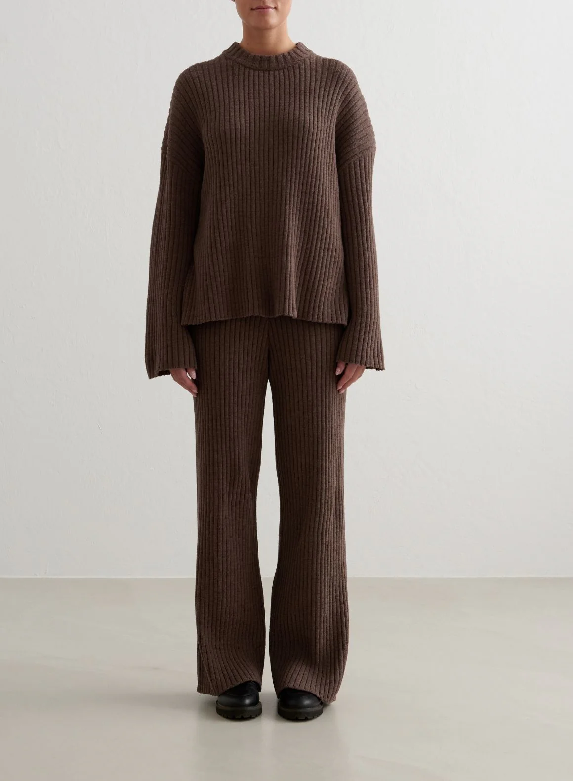 Macchiato Rib Knit Sweater - Image 4