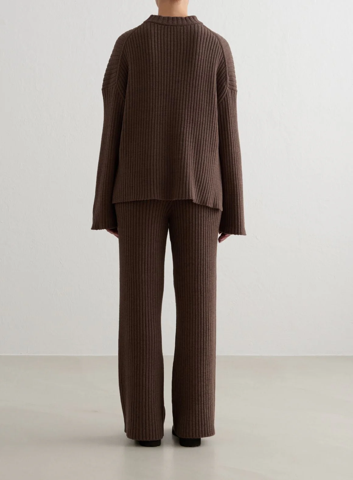 Macchiato Rib Knit Sweater - Image 5