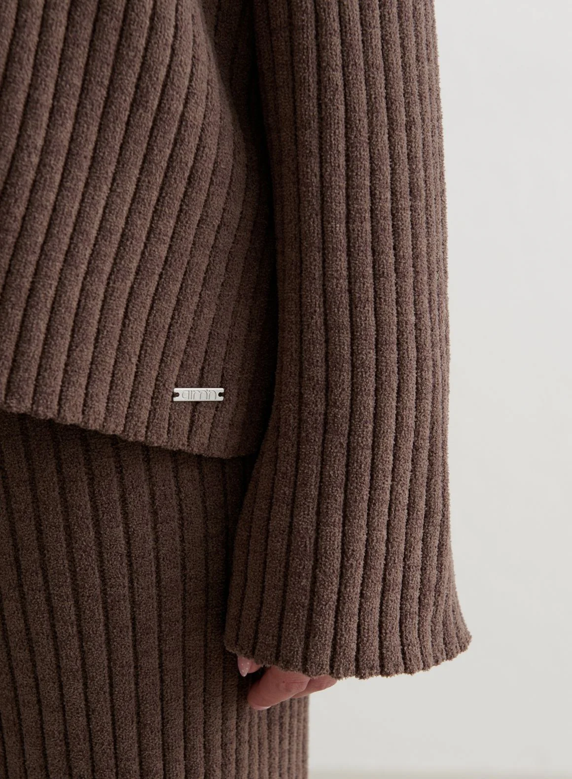 Macchiato Rib Knit Sweater - Image 7