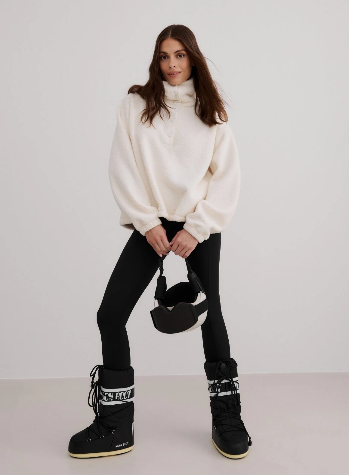 Off White Polar Fleece Long Sleeve - Image 4