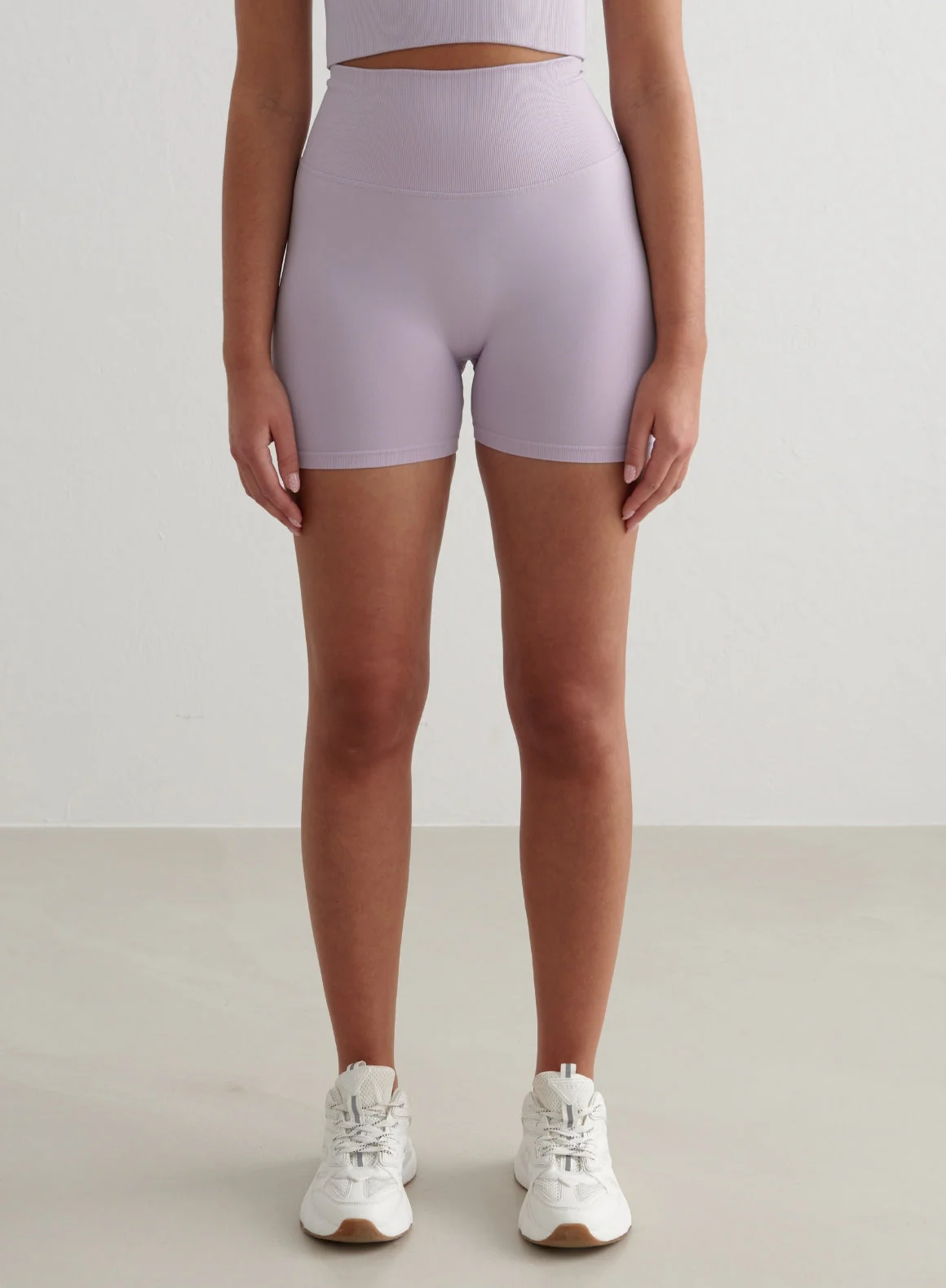 Pale Lavender Shape Seamless Hotpants - Image 7