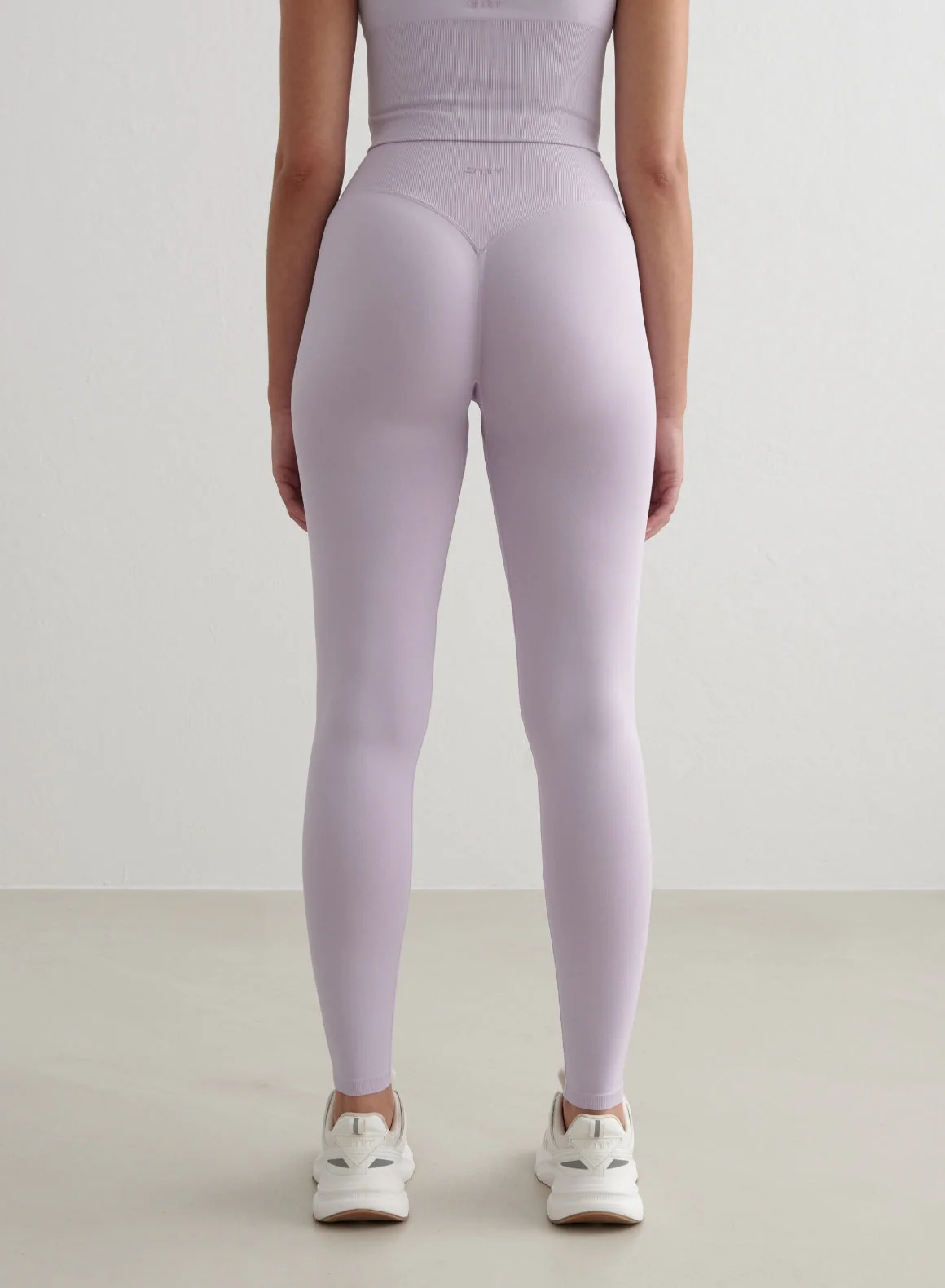 Pale Lavender Shape Seamless Tights - Image 6