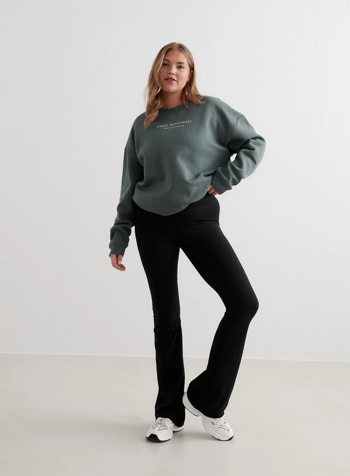 Sage Serif Sweatshirt - Image 3