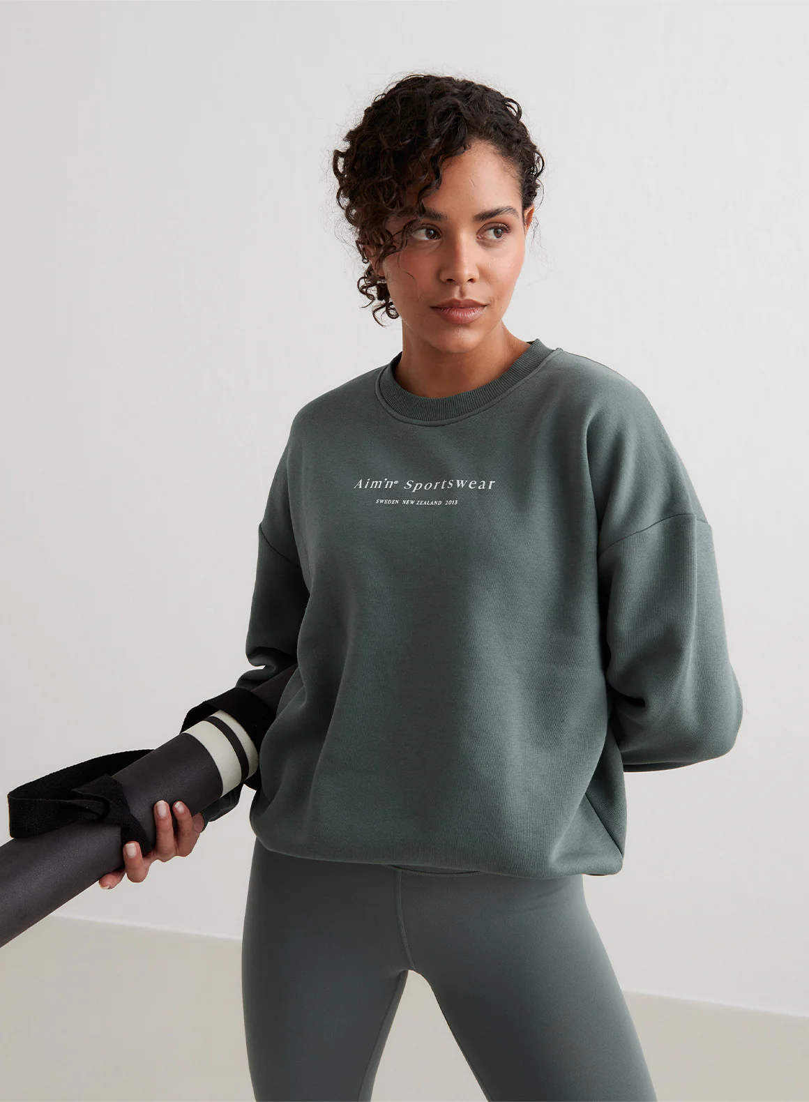 Sage Serif Sweatshirt - Image 6