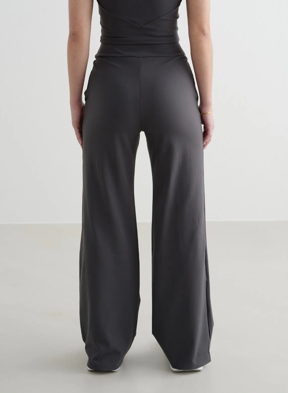 Shadow Grey Sense Wide Petite Pants - Image 2