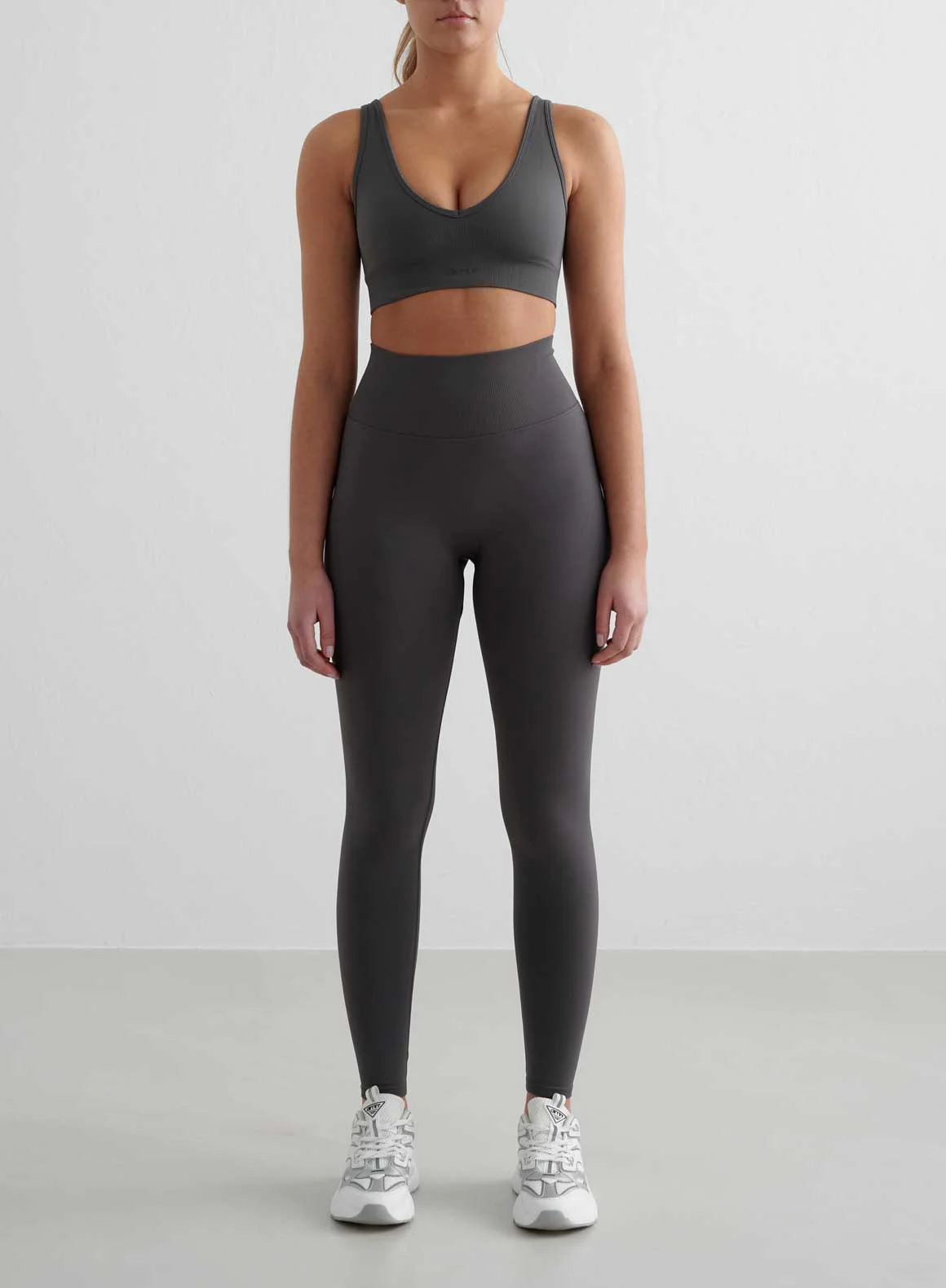 Shadow Grey Shape Seamless Deep Cut Bra - Image 4