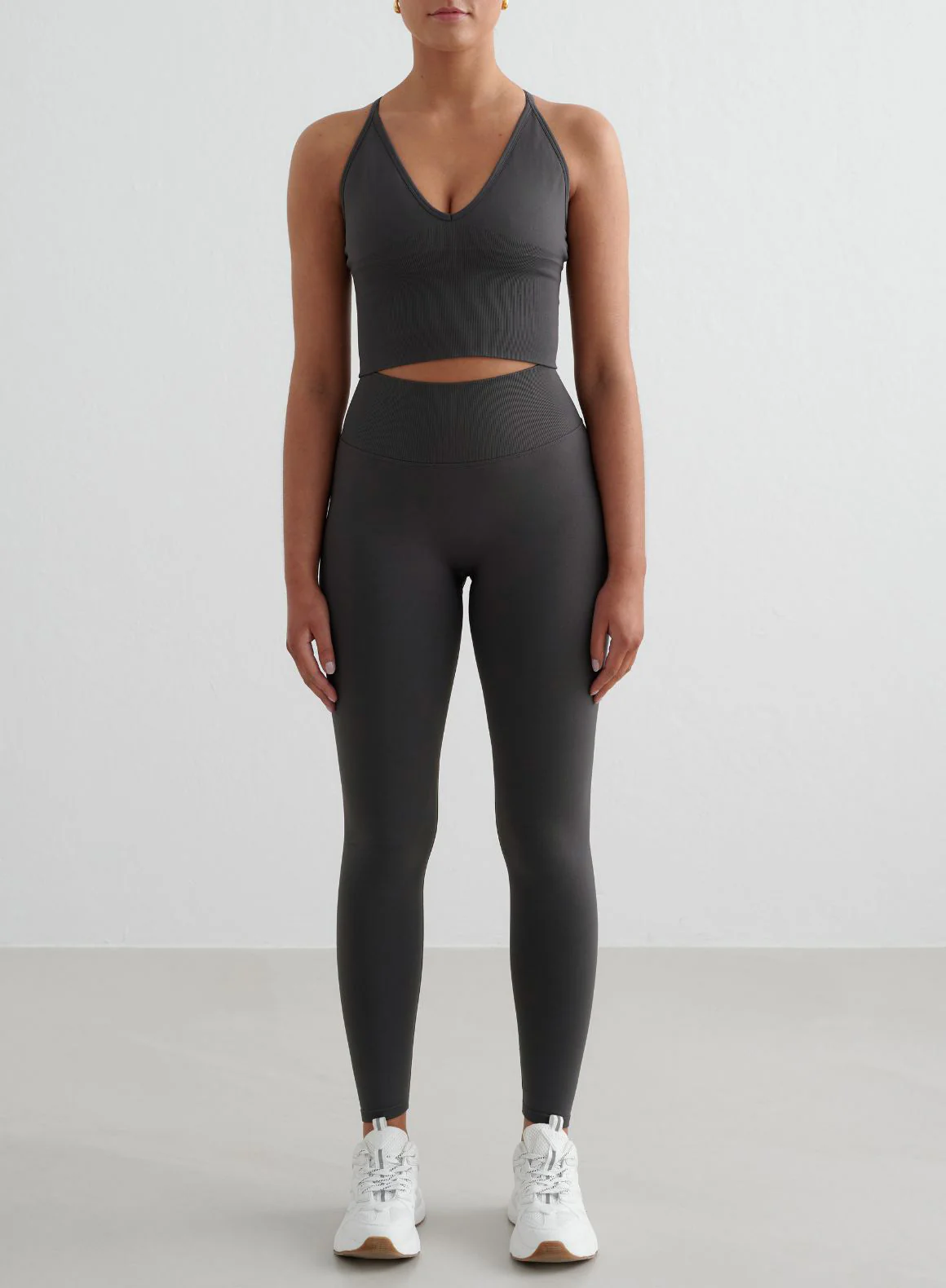 Shadow Grey Shape Seamless Tights - Image 4