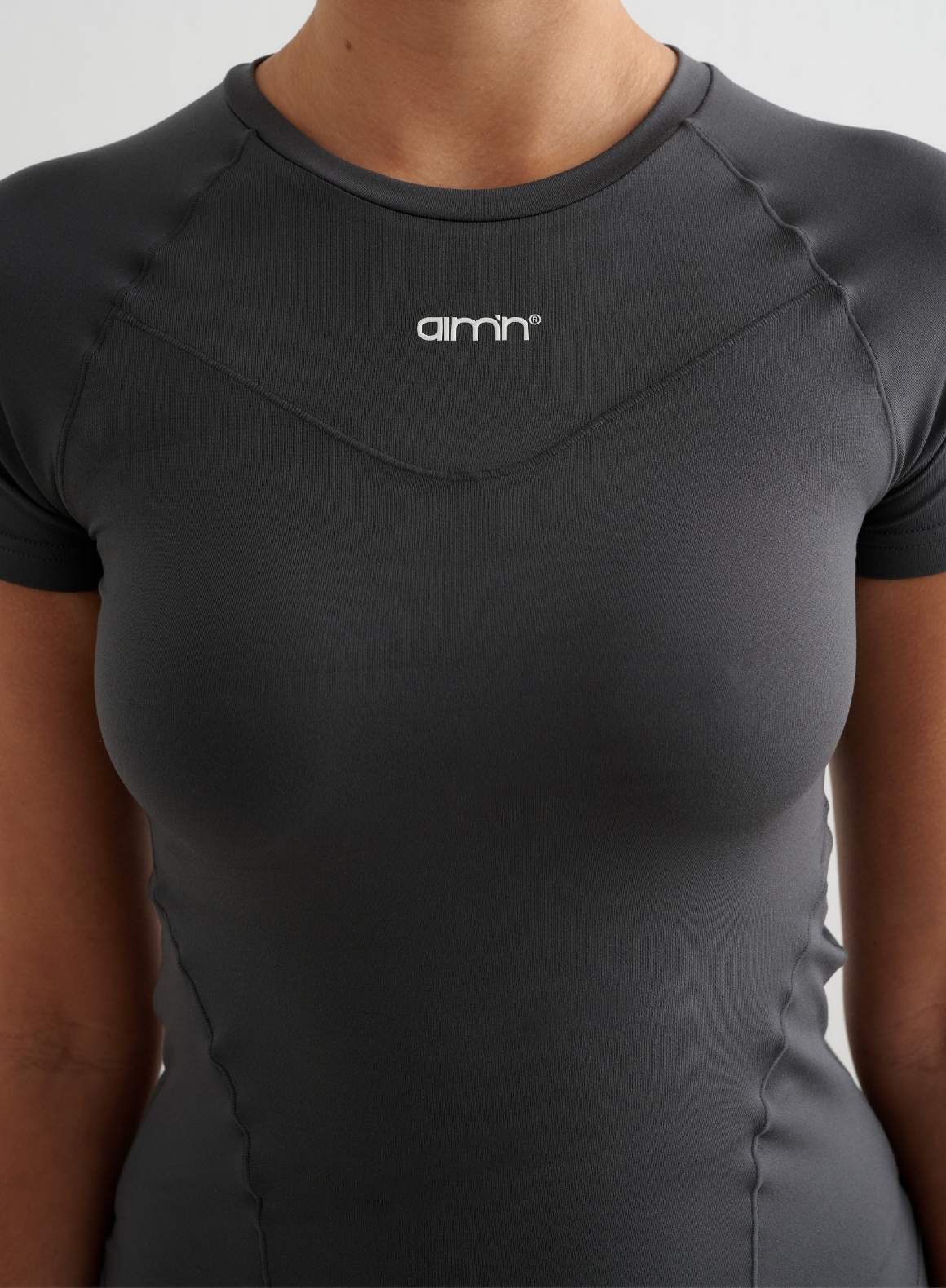 Shadow Grey Soft Basic Short Sleeve - Image 5