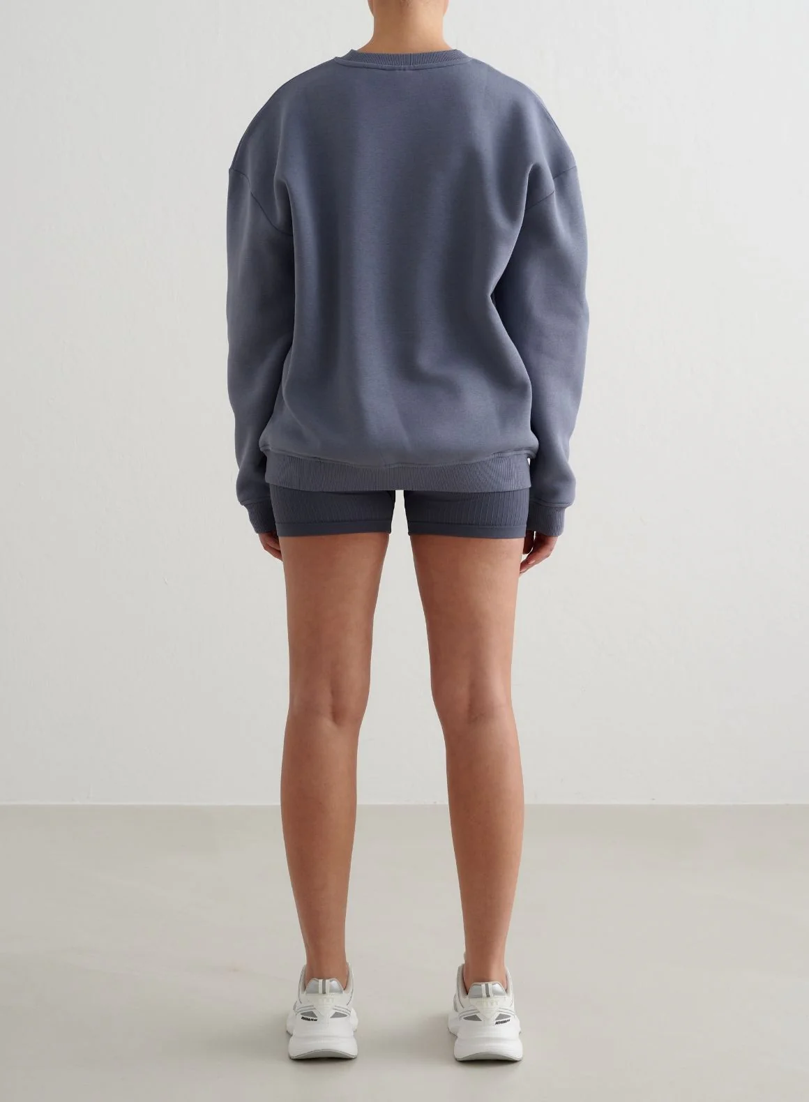 Storm Blue Serif Sweatshirt - Image 4