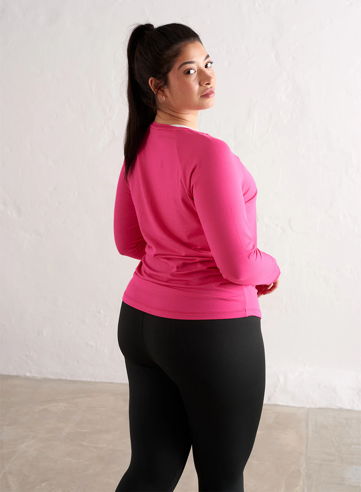 Berry/Sugar Rush Soft Basic Edge Long Sleeve - Image 3