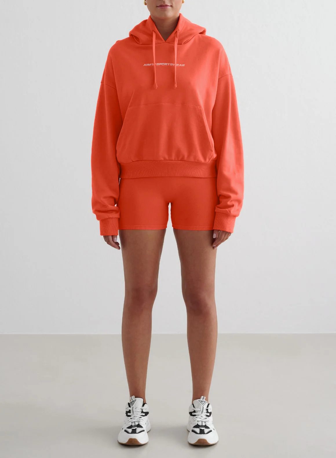 Tangerine Chunky Terry Hood - Image 3
