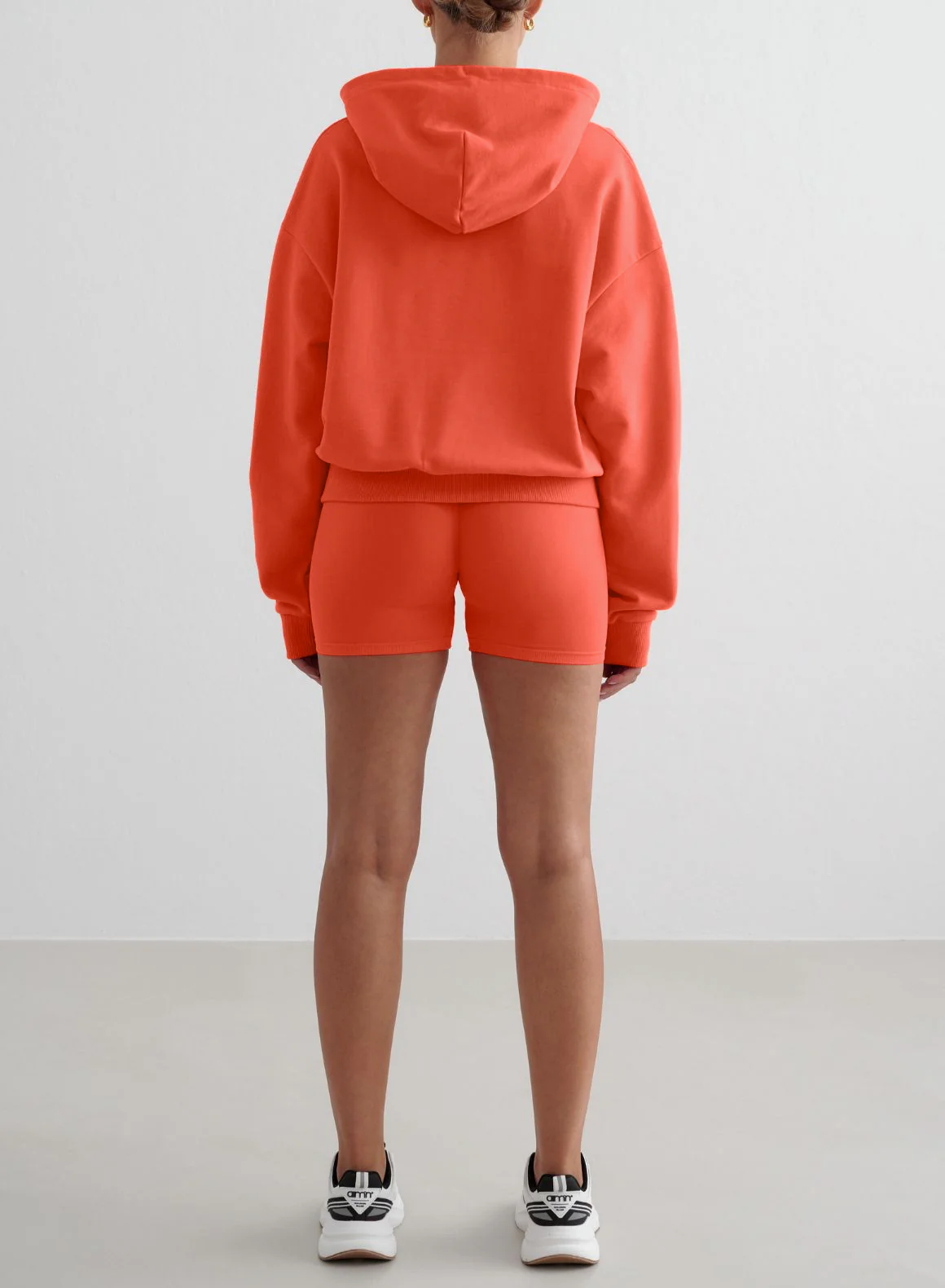Tangerine Chunky Terry Hood - Image 4