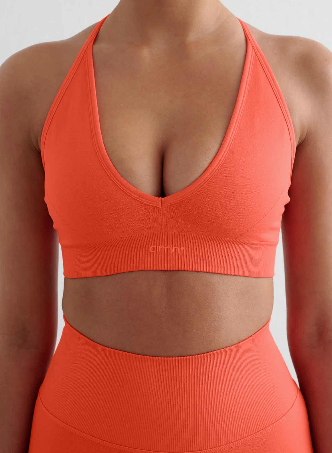 Tangerine Shape Seamless Cross Back Bra - Image 5