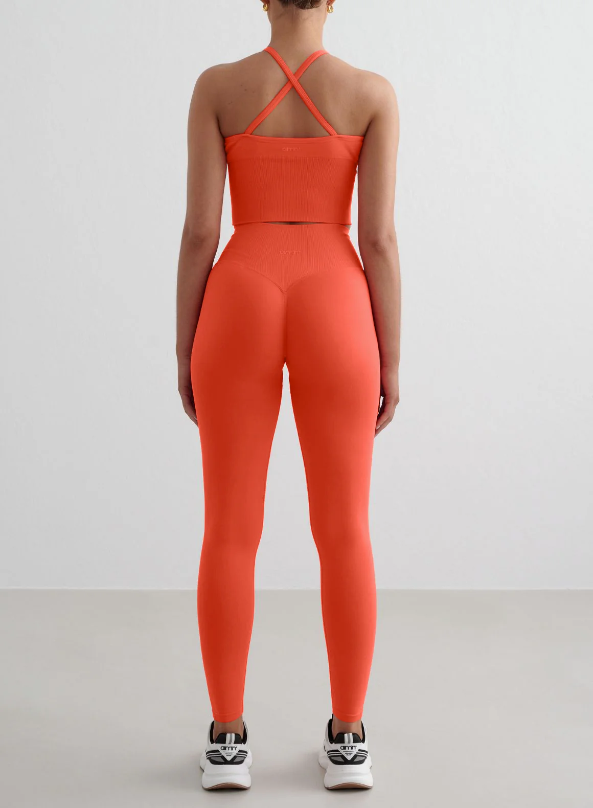 Tangerine Shape Seamless Cross Back Bralette - Image 3