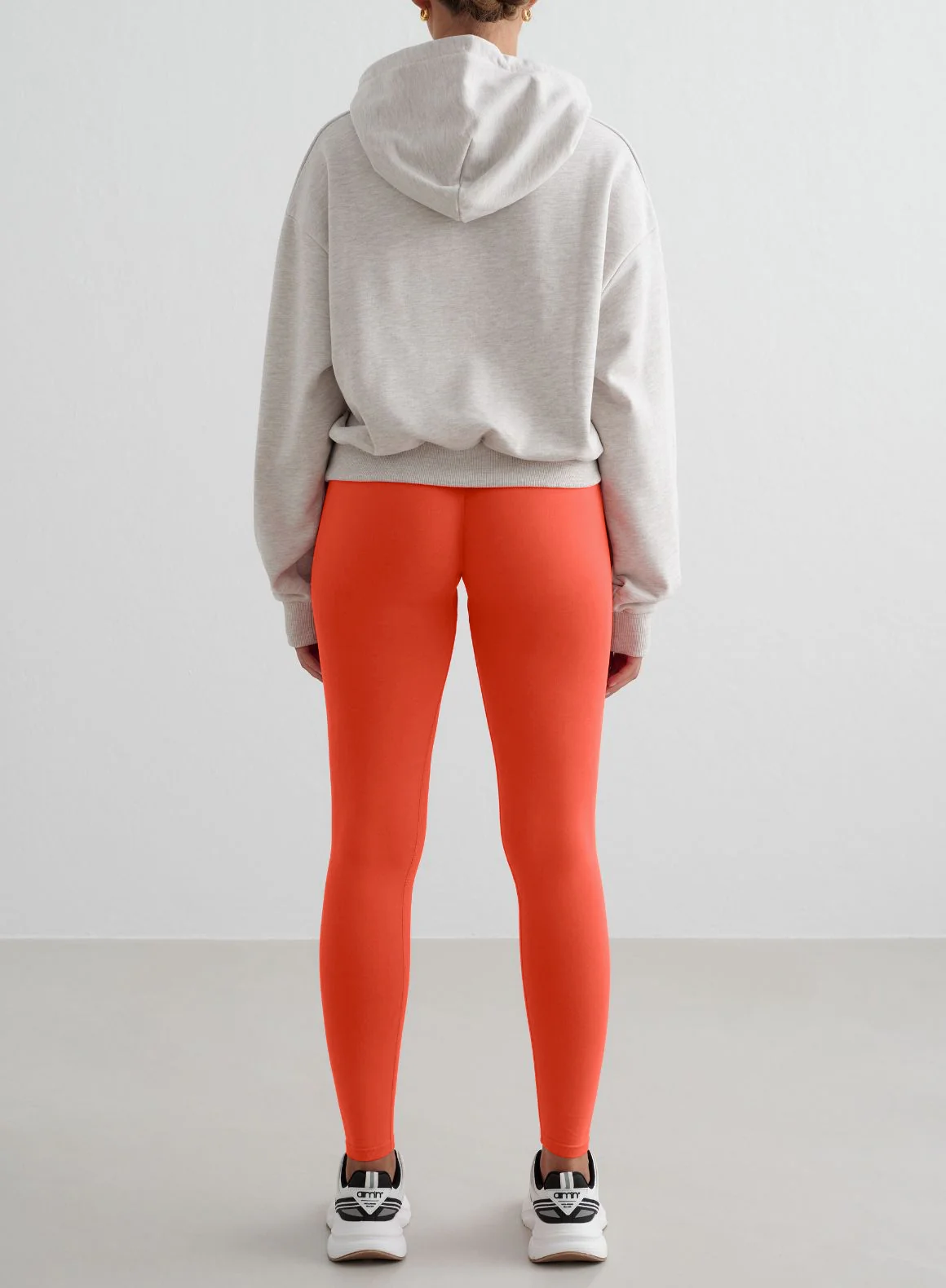 Tangerine Shape Seamless Tights & Chunky Terry Hood Set - Image 2