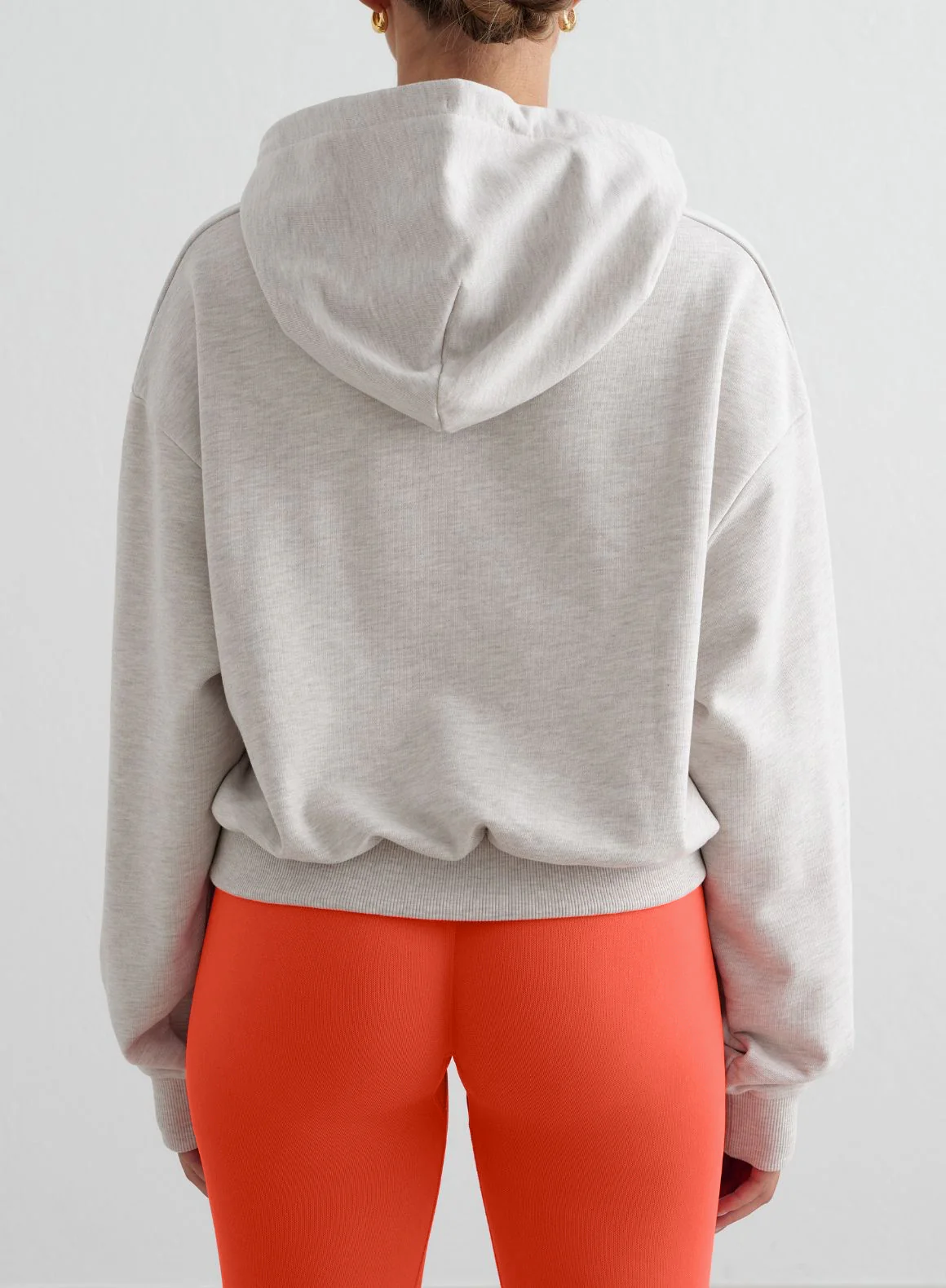 Tangerine Shape Seamless Tights & Chunky Terry Hood Set - Image 4