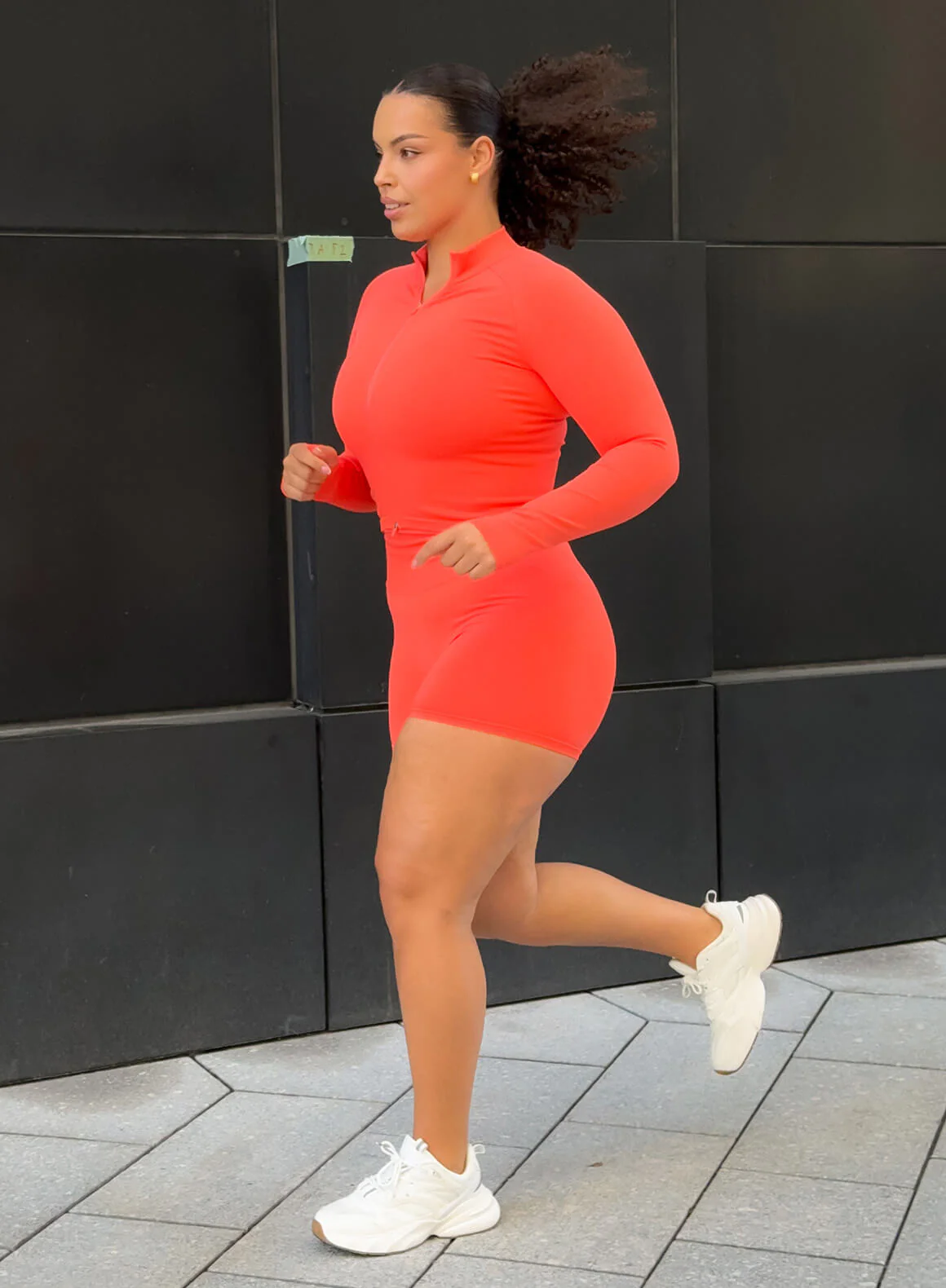 Tangerine Shape Seamless Zip Jacket - Image 2