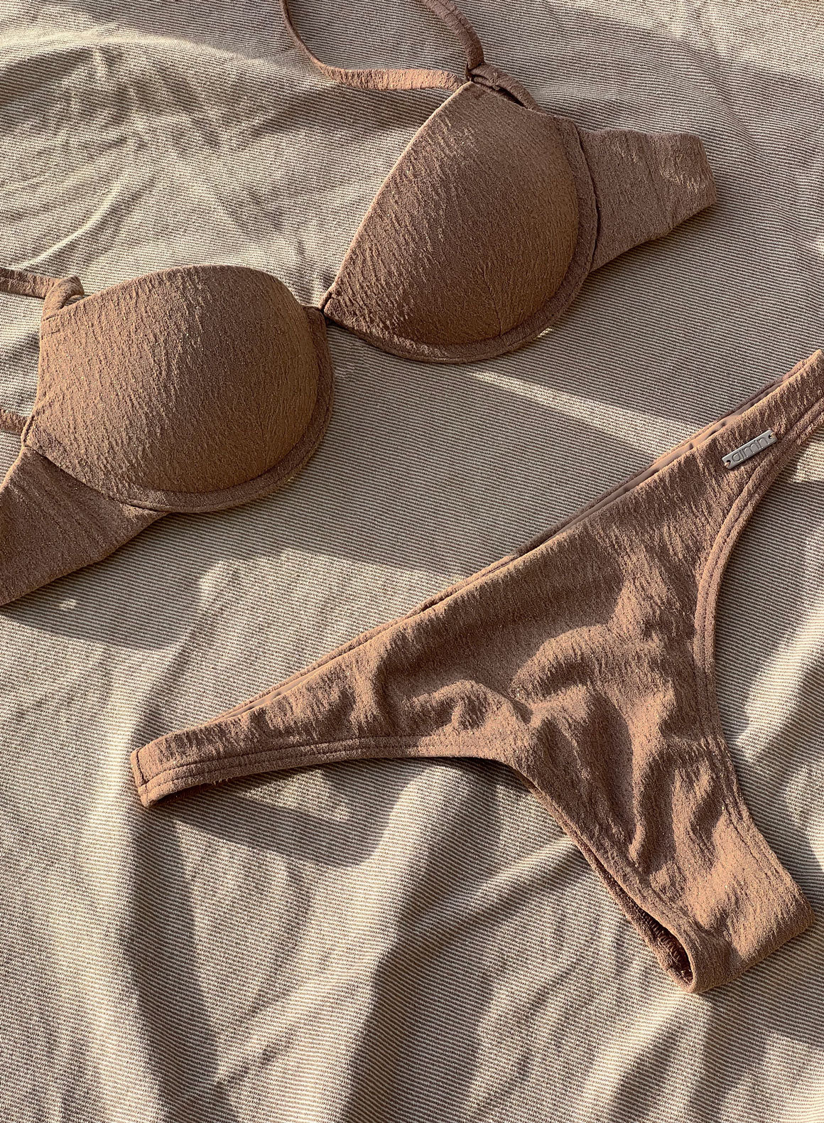 Toffee Demi Cup Bikini Bra - Image 4